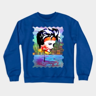 Metropolis Nostalgia Vaporwave Art Crewneck Sweatshirt